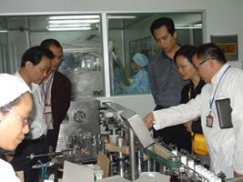 省領(lǐng)導(dǎo)、市領(lǐng)導(dǎo)來我司進(jìn)行視察、指導(dǎo)