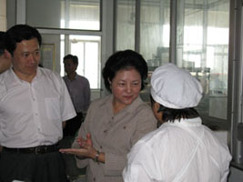 省領(lǐng)導(dǎo)、市領(lǐng)導(dǎo)來(lái)我司進(jìn)行視察、指導(dǎo)